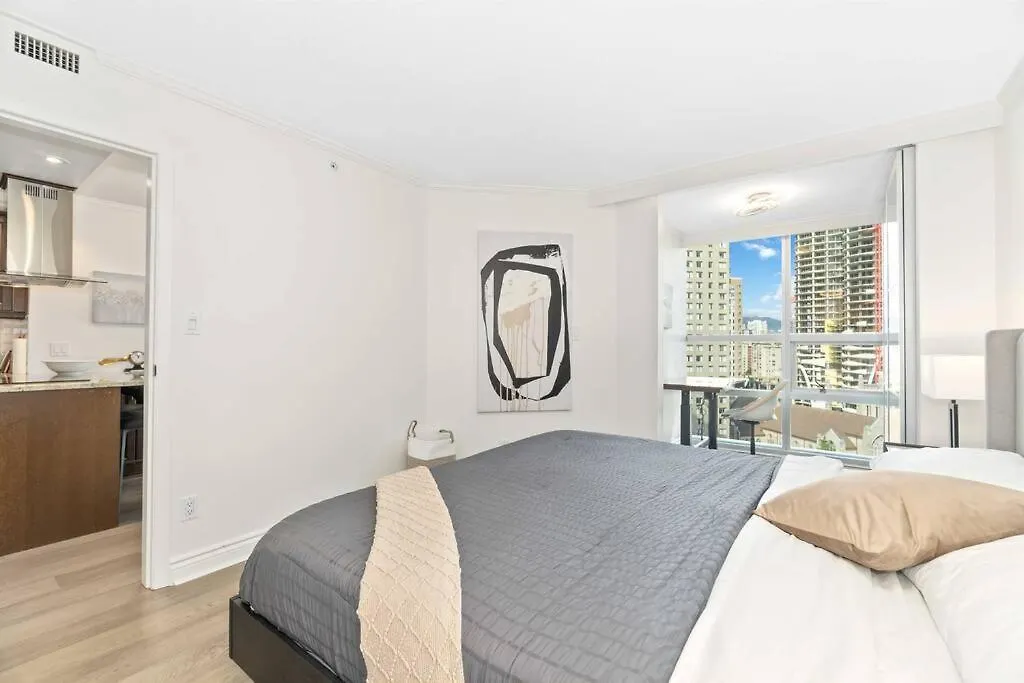 2Br Condo With Breathtaking View In Downtown! Free Parking - 6 Sleep Vancouver