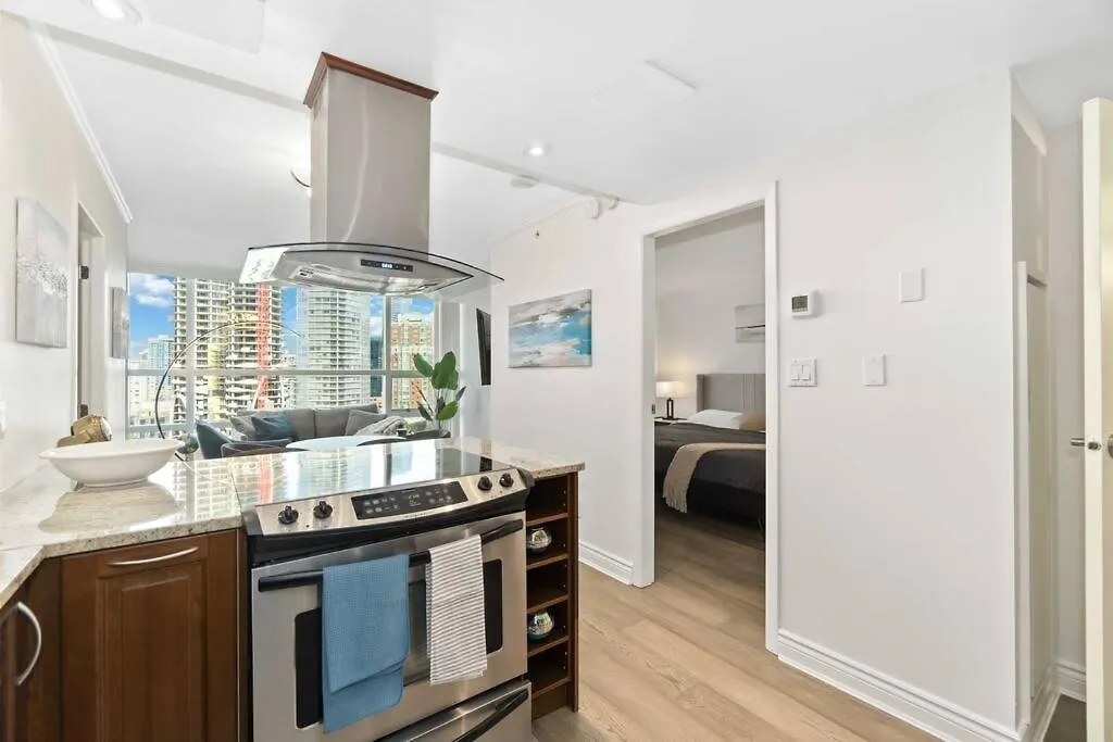 2Br Condo With Breathtaking View In Downtown! Free Parking - 6 Sleep Vancouver Apartment
