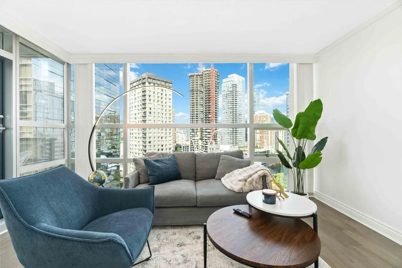 2Br Condo With Breathtaking View In Downtown! Free Parking - 6 Sleep Vancouver 0*,  Canada